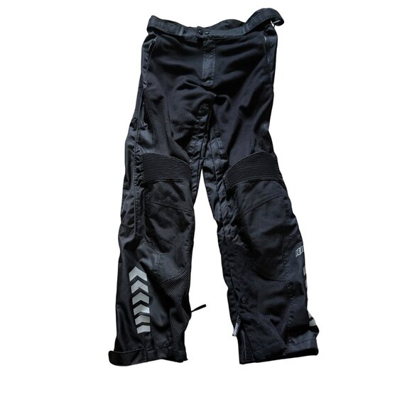 Joe Rocket Free Air Mesh Ventilation Motorcycle Overpant Men's Black Stretch - Picture 1 of 14